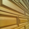 Ogrodzenie model Vegas  jednostronna faktura kolor orzech   1,0 wys.